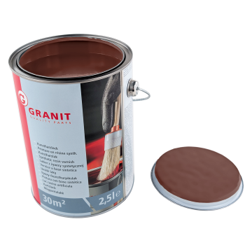 Barva kostanjev lak RAL 8015 NOPOLUX WILCKENS GRANIT 2,5 l pločevinka