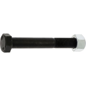 Vijak z zaporno matico, navoj M18x2,5, dolžina 130 mm, 10,9, za mulčer 63-18130