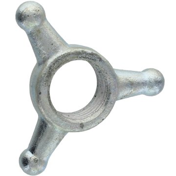 Varnostna matica M30 x 3 45x18 mm za traktorsko priklopno napravo 12176