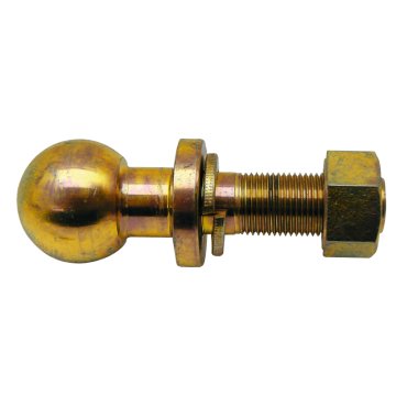 Kroglični zatič za kmetijsko vlečno kljuko, premer 25,4 mm, 1 palec, navoj 1 UNF, dolžina 70 mm