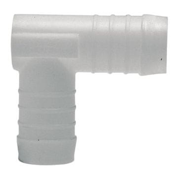 90° koleno, premer 12 mm, dolžina 36 mm, odmik 8,6 mm, za PVC kapljalno cev