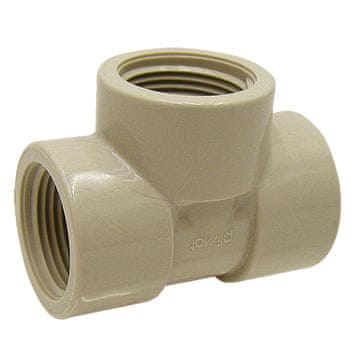 T-kos 1 palec 1/2 palca 10 barov PP kapalna cev za vrt PVC-U 0330408