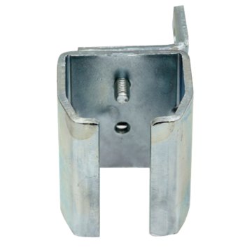 Stenska montaža za vodilno tirnico 50x51 mm za pocinkano jekleno cev 9038V