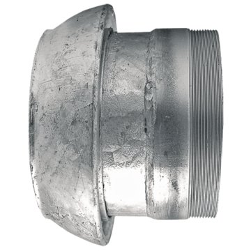 4" vtičnica z zunanjim navojem 4" nom. 108/4" 114,3x155,5x160 mm pocinkano jeklo