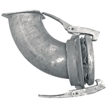 Granit Koleno za rezervoar za vodo 90° fi DN 108 / 4" Perrot sistemska prirobnica 4" 0200551