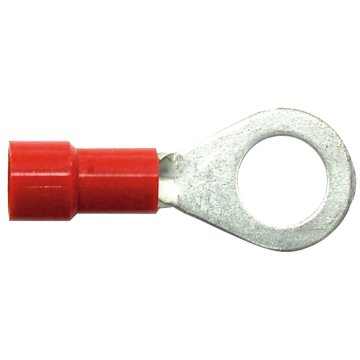 Ist Rdeči kabelski obročasti priključki M4 za kabel 0,5 - 1,0 mm2 x 10 kosov.