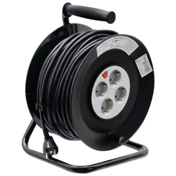 Kabelski boben 50 m premera 285 mm s termo stikalom