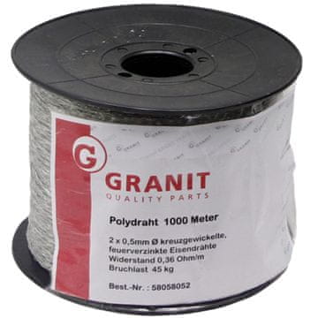 Pleteni kabel 500m 45kg GRANIT