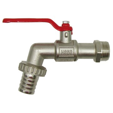 Medeninasti kroglični izpustni ventil 3/4" 15bar 148mm zunanji navoj 26070449 GRANIT