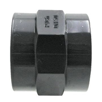 Granit PVC-U navojni priključek B 15 mm D 16 mm raven priključek za kapalno cev
