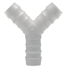 Y-kos Ø 8 mm PN 16 bar PVC kotni priključek za kapljično cev ARZO0440302
