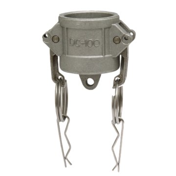 Aluminijasti čep DC 8 barov Sistem Camlock za cisterno za gnojevko 0431463
