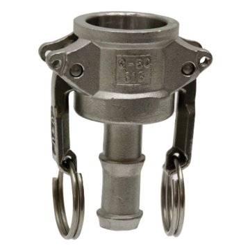Granit CAMLOCK KAMLOK moški vtični konektor tip C fi 19 mm DN 16BAR 3/4" palec