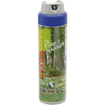 Soppec Lak za barvo moder fluorescentni marker 500 ml pločevinka