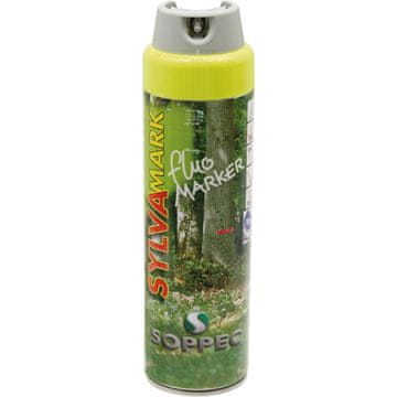 Soppec Lak za barvo, odsevni rumen, fluorescentni marker , pločevinka 500 ml