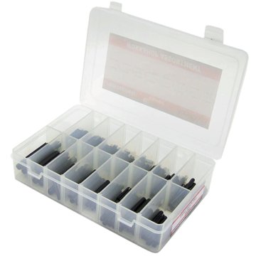 Komplet razteznih tulcev 2-8 mm, 300 kosov, jeklene DIN 1481, 16 velikosti, v škatli