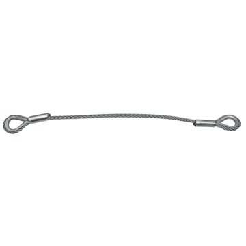 Varnostni kabel za prekucnitev, pocinkan, 690 mm, za prikolice HL-6011 HL-8011 00063