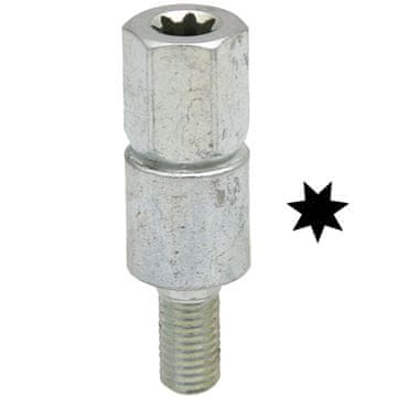 Granit Adapter za gred kosilnice M6 x zvezda 7