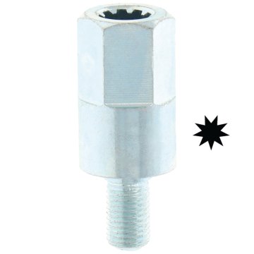 Granit Adapter za gred kosilnice M6 x zvezda 9