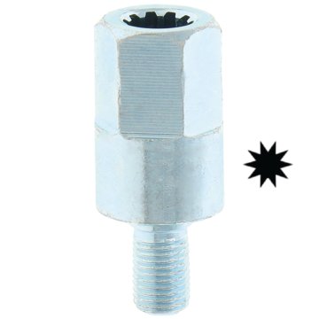 Granit Adapter za gred kosilnice M6 x zvezda 10