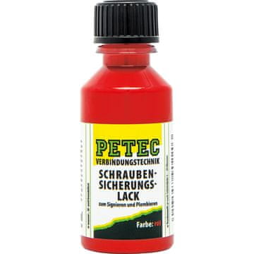 Petec Rdeča barva Rdeč lak za zaščito tesnila 20 ml