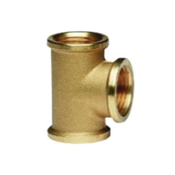 Granit Medeninasti T-priključek, notranji navoj 1 1/4", tip BSP, za kapljično cev