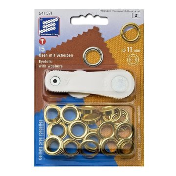 Northix Ušesca s podložkami. 11 mm. 15 kosov v pretisnem omotu