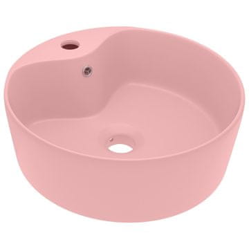 Vidaxl Razkošen umivalnik mat 36x13 cm keramičen