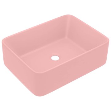 Vidaxl Razkošen umivalnik mat 41x30x12 cm keramičen