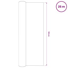 Vidaxl Zaščitna mreža antracitna 1,5x25 m HDPE 195 g/m²