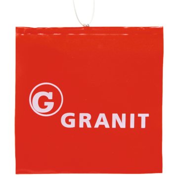 Granit Opozorilna signalna zastava 300x300 mm