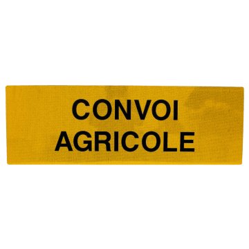 Granit Francoski opozorilni znak CONVOI AGRICOLE