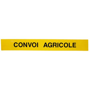 Granit Francoski opozorilni znak CONVOI AGRICOLE