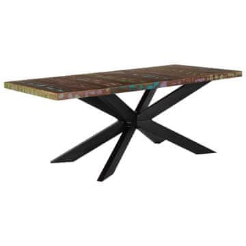 Vidaxl Jedilna miza 180x90x76 cm les