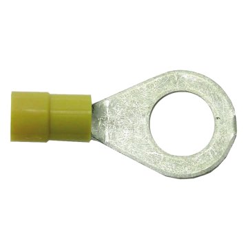 Ist Kabelski obročasti priključki rumeni M6 za kabel 4,0 - 6,0 mm2 x 10 kosov.