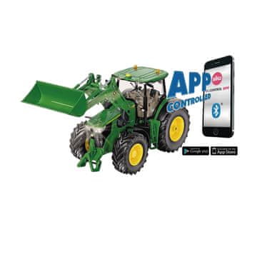 SIKU Traktor John Deere 7310R 1:32 250x91x130 mm Bluetooth upravljanje 6792