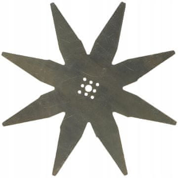 Nož z 8 zobmi 10 mm 4 mm 290 mm GRANIT 200Z05300A