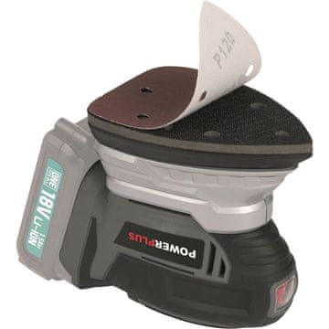 PowerPlus Akumulatorski namizni brusilnik 18 V 3,87 m/s2 30005