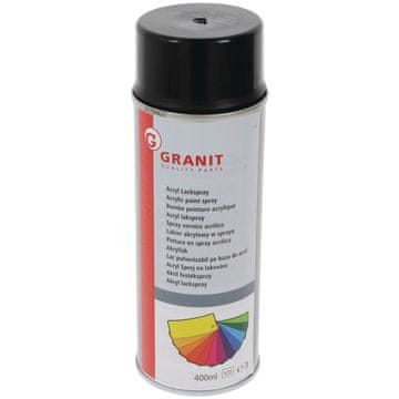 Granit Črna opozorilna barva RAL 9017 WILCKENS 400 ml sprej