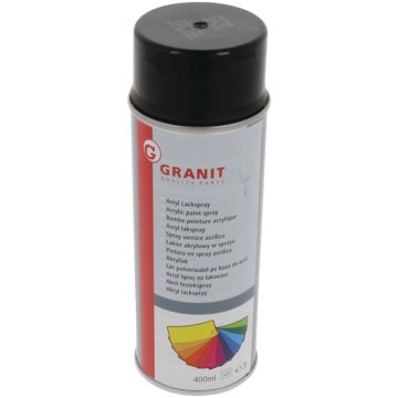 Granit Lak za barvo temno črna RAL 9005 WILCKENS NOPOLUX 400 ml sprej
