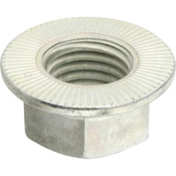 Granit Prirobnična matica z rebri M16x2 razred 10 ključ-22 DIN 88914 pocinkana