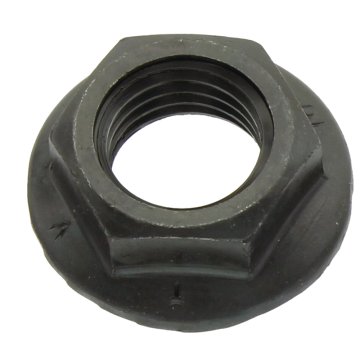 Granit Prirobnična matica z zobmi M16x2 razred 10 ključ-22 črno jeklo DIN 88934