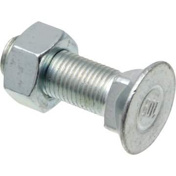Granit Plužni vijak z matico M12x1,25, dolžina 40 mm, razred 10.9, za kmetijski plug 1240GB10