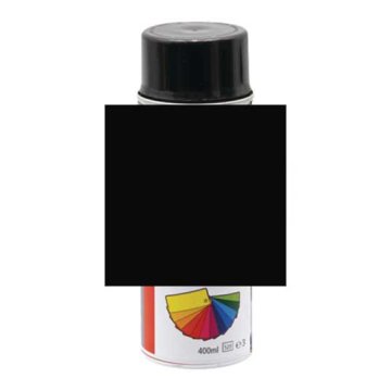 Lak za barvo RAL 9005 temno črna mat WILCKENS GRANIT 400 ml sprej