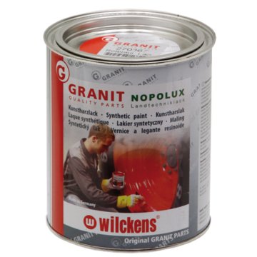 Granit Črna barva, lak za podvozje, mat črn, NOPOLUX , pločevinka 750 ml