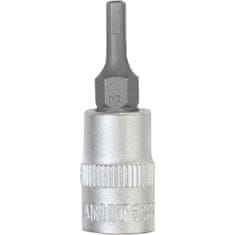 3 mm imbus nastavek z 1/4" nastavkom ČRNE IZDAJE