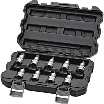 Komplet nastavkov - nastavki 1/2" tip TORX BLACK EDITION