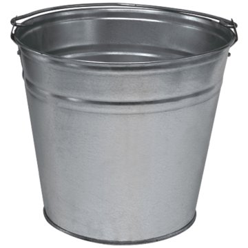 Granit Gradbeno vedro z dnom, pocinkano, 12 litrov