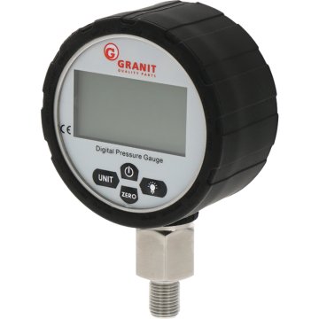 Granit Digitalni manometer s priključkom 700 barov 80 mm