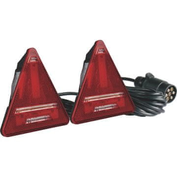 Granit Komplet zadnje trikotne LED luči 12/24V 2,5 m
